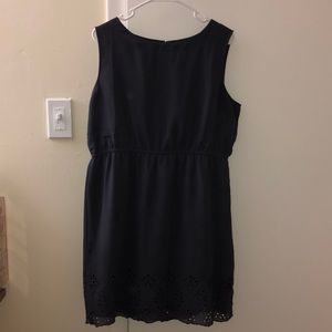 Loft Charcoal Grey Sleeveless Dress SAVE W/BUNDLE